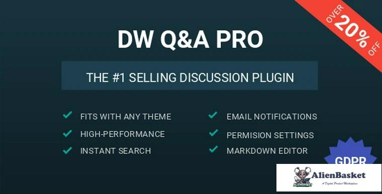 70166  DW Question & Answer Pro v1.1.5 - WordPress Plugin