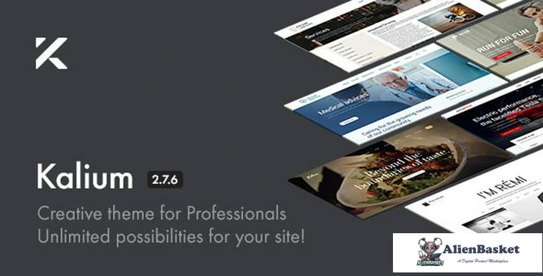 73770  Kalium v2.7.6 - Creative Theme for Professionals