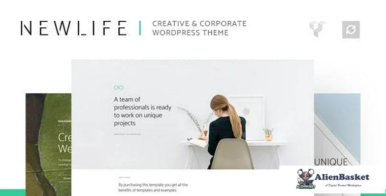 75127  Newlife v1.1 - Creative & Corporate WordPress Theme