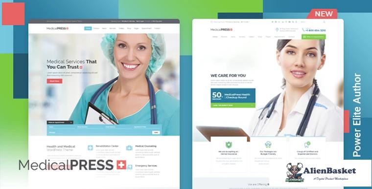 87035  MedicalPress v3.4.0 - Health and Medical WordPress Theme