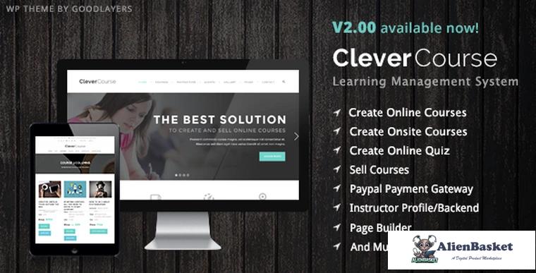 74482  Clever Course v2.11 - Learning Management System Theme