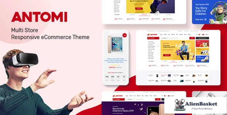 76480  Antomi v1.0 - Multipurpose Theme for WooCommerce WordPress