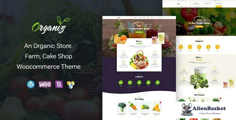 87283  Organiz v2.1 - An Organic Store WooCommerce Theme