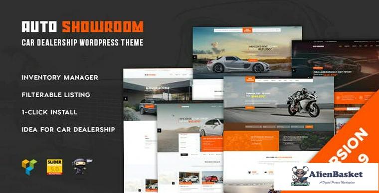 75363  Auto Showroom v1.8.9 - Car Dealership WordPress Theme