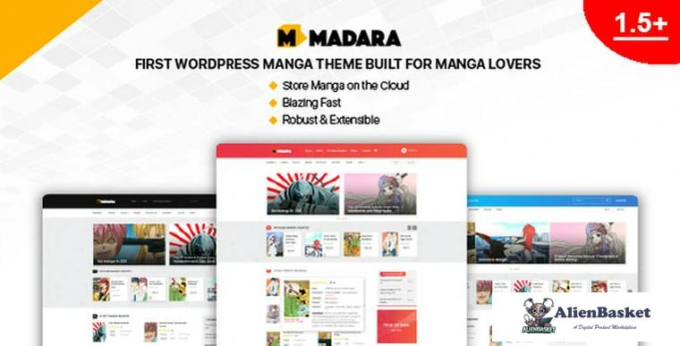 71672  Madara v1.5.1.1 - WordPress Theme for Manga