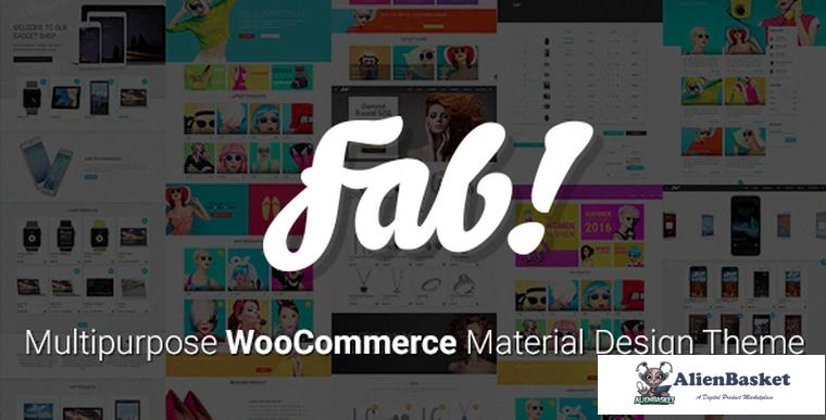 70086  FAB! v1.10.2 - Material Design WooCommerce WordPress Theme