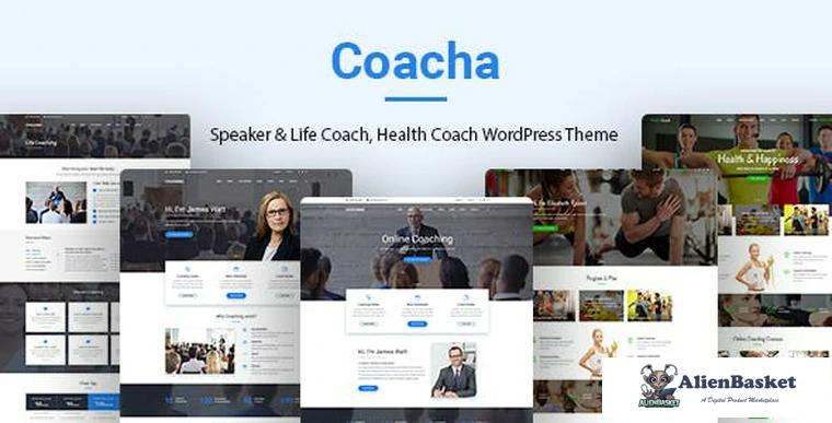 75869  Coacha v1.1.7 - Health and Coaching WordPress Theme