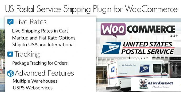 72151  USPS Woocommerce Shipping Plugin v1.3.5