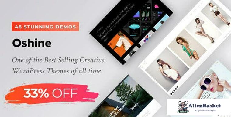 75557  Oshine v6.7.1 - Creative Multi-Purpose WordPress Theme