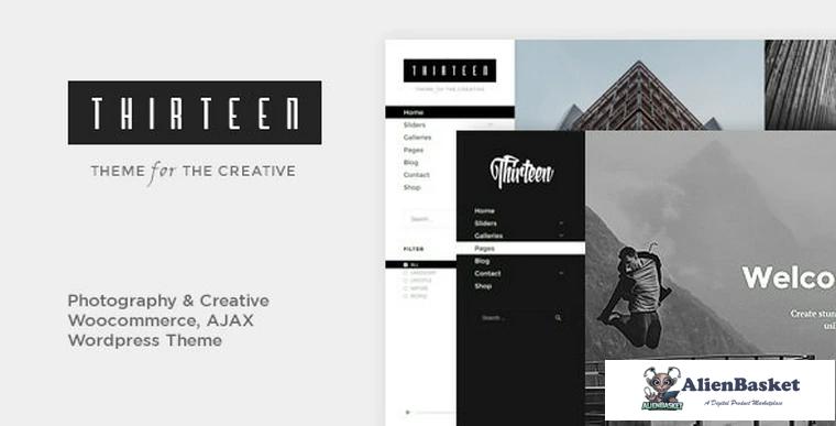 70060  Thirteen v1.2.7 - Photography & Creative WordPress Theme