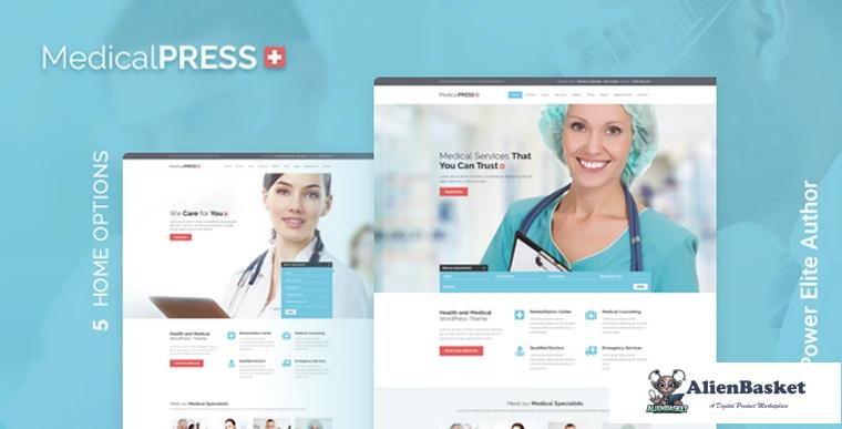 69817  MedicalPress v2.0.0 - Health and Medical WordPress Theme