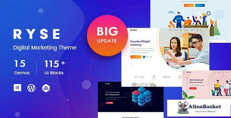 84155  Ryse v2.0.1 - SEO & Digital Marketing Theme