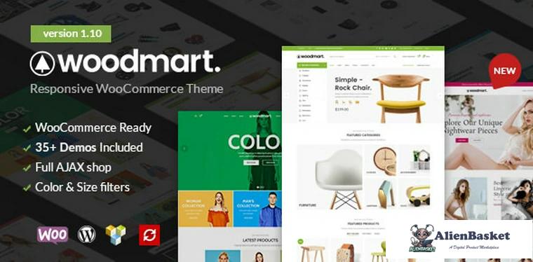 68283  WoodMart v1.10.1 - Responsive WooCommerce WordPress Theme