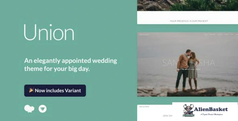 77287  Union v2.0.1 - Wedding and Event WordPress Theme for Variant & Visual Composer