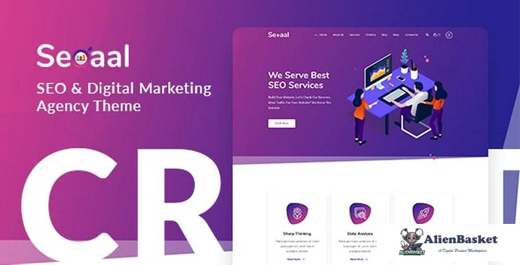 79655  Seoaal v1.0 - SEO & Digital Marketing WordPress Theme