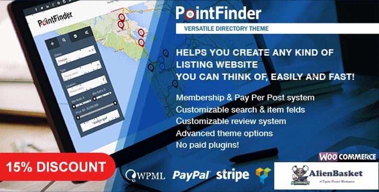 70765  Point Finder v1.8.9 - Versatile Directory and Real Estate