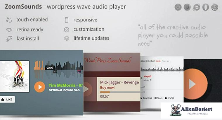 93190  ZoomSounds v6.90 - WordPress Audio Player