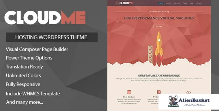 83674  Cloudme Host v1.1.3 - WordPress Hosting Theme + WHMCS