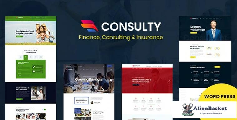 91701  Consulty v1.0.6 - Business Finance WordPress Theme