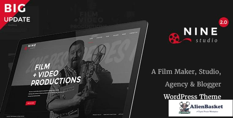 69735  Nine Studio v2.3.5 - A Film Maker, Studio, Agency & Blogger Theme