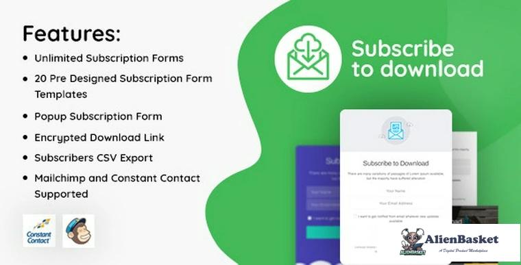 83680  Subscribe to Download v1.1.1 - An advanced subscription plugin for WordPress