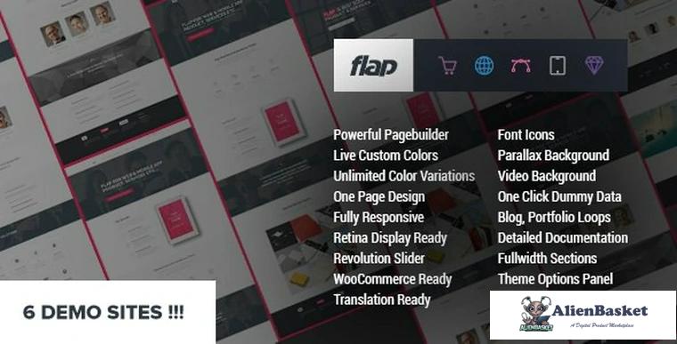 73216  FLAP v1.4 - Business WordPress Theme