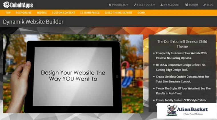 71998  Dynamic Website Builder v2.4.7 + Skins