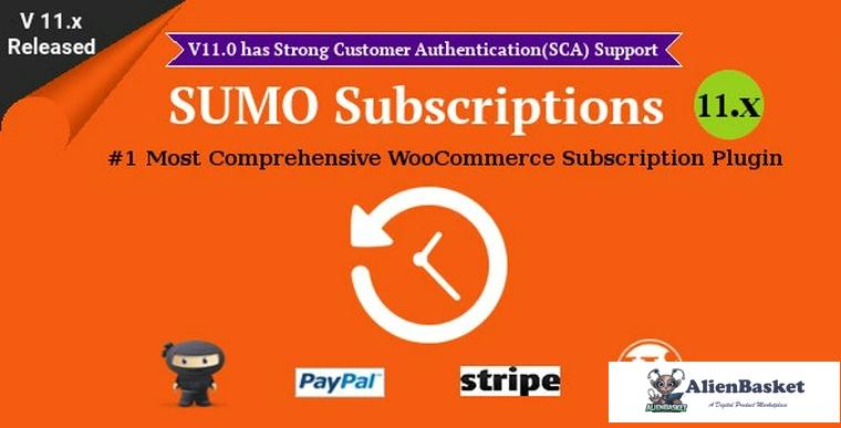 80261  SUMO Subscriptions v11.1 - WooCommerce Subscription System