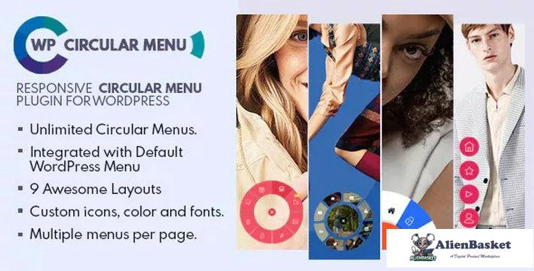 74465  WP Circular Menu v1.0.0 - Responsive Circular Menu
