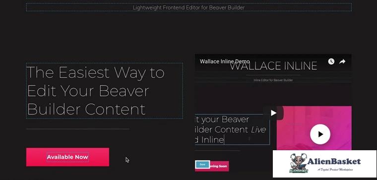 69330  Wallace Inline v1.0.17 - Front-end editor for Beaver Builder