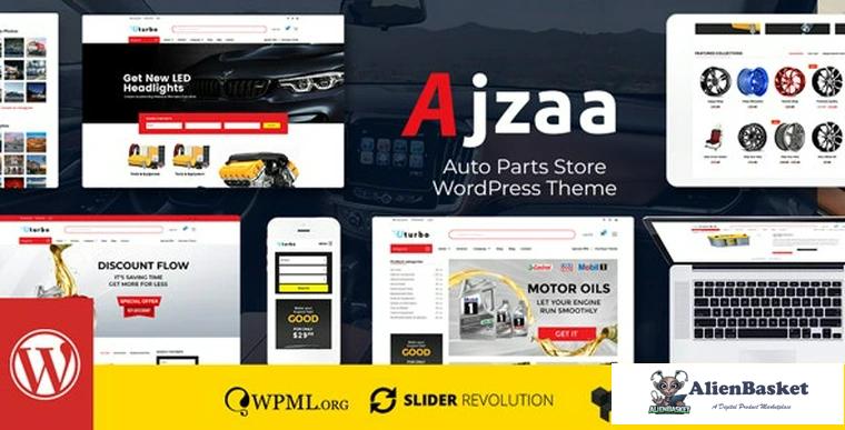 86401  Ajzaa v2.8 - Auto Parts Store WordPress Theme