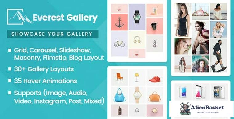 77281  Everest Gallery v1.0.4 - Responsive WordPress Gallery Plugin