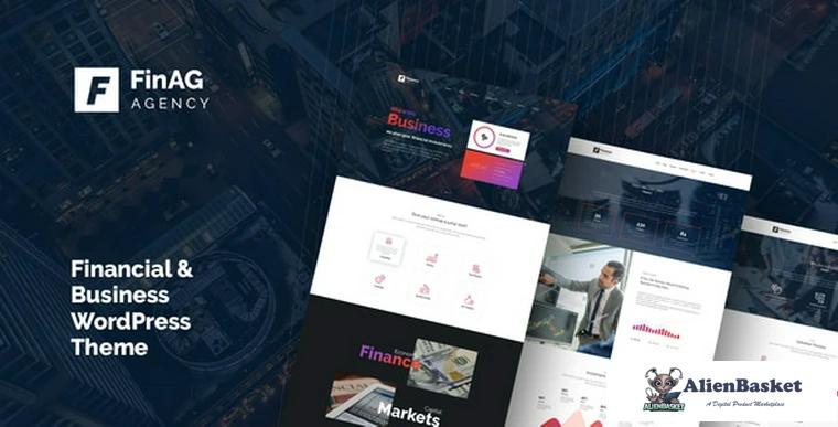 94110  Finag v1.5.0 - Creative & Finance Agency WordPress Theme