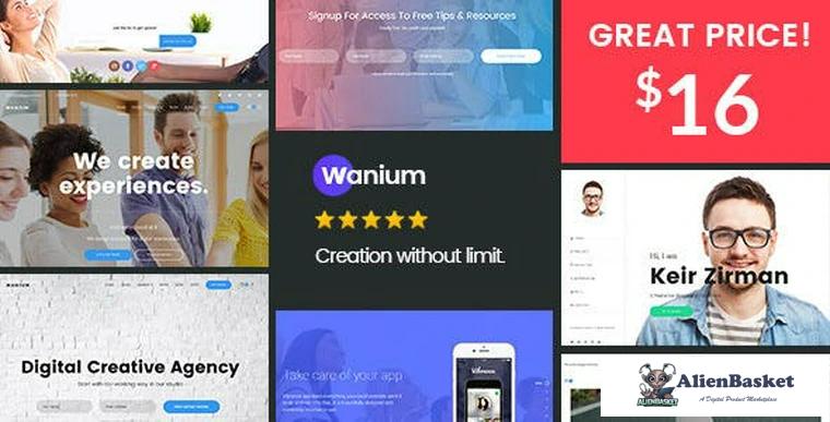 88825  Wanium v1.7.7 - A Elegant Multi-Concept Theme