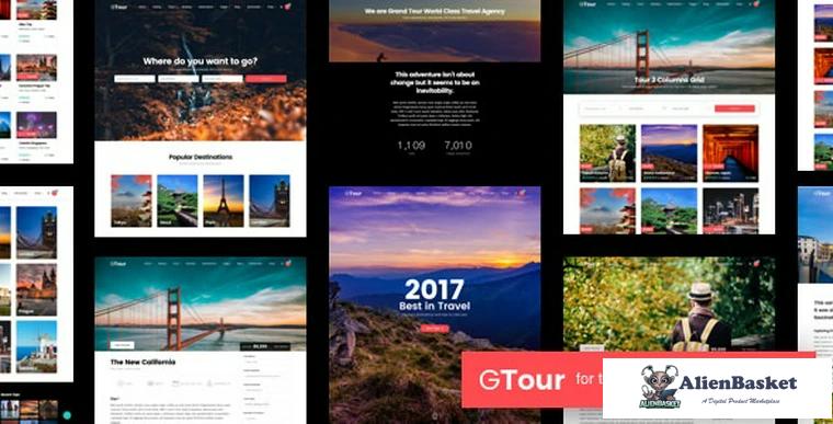 71729  Grand Tour v3.7 - Tour Travel Wordpress Theme