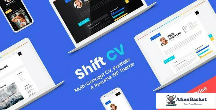 72461  ShiftCV v3.0.0 - Blog \ Resume \ Portfolio \ WordPress