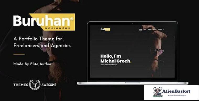 91903  Buruhan v1.8 - A Portfolio Theme for Freelancers and Agencies