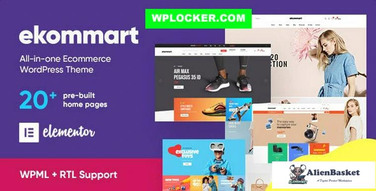 85521  ekommart v1.9.3 - All-in-one eCommerce WordPress Theme