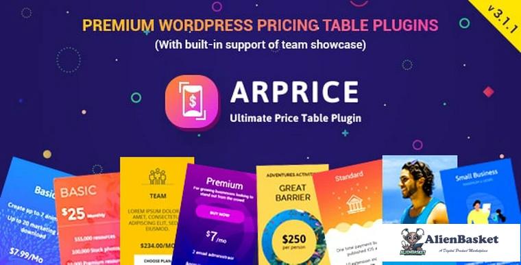 73334  ARPrice v3.1.1 - Ultimate Compare Pricing table plugin