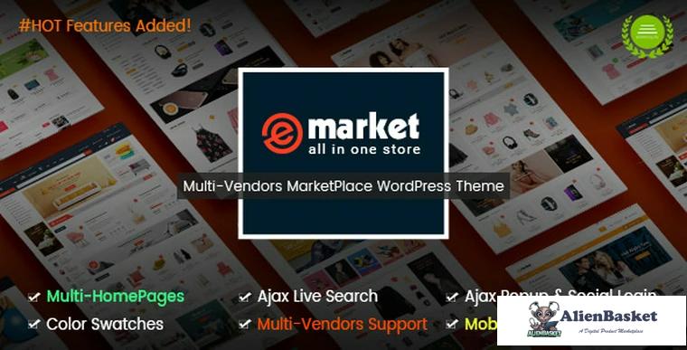 69049  eMarket v1.4.0 - The eCommerce & Multi-purpose MarketPlace