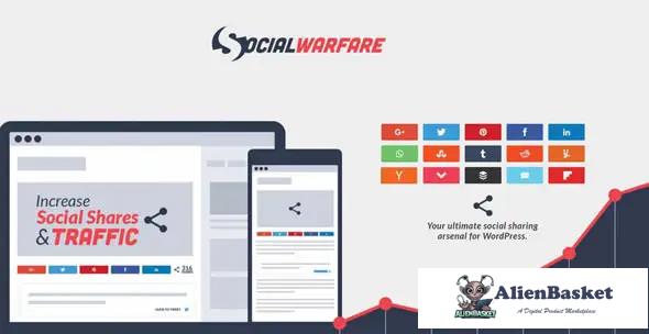 84960  Social Warfare Pro v4.1.0 - Best Social Sharing for Wordpress