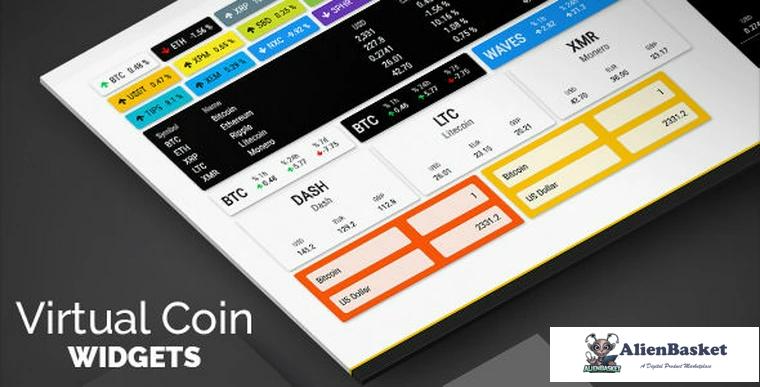 69743  Virtual Coin Widgets v2.1.10 - Cryptocurrencies Shortcodes Builder