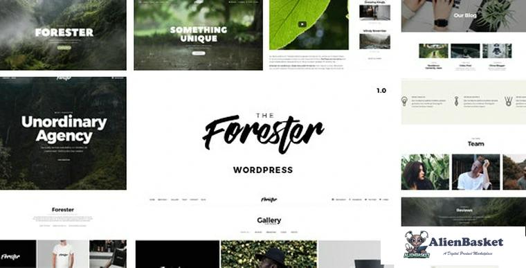 78873  The Forester v1.2.9 - WordPress Minimalist Portfolio Theme