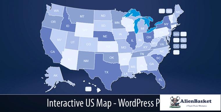 94752  Interactive US Map v2.7 - WordPress Plugin