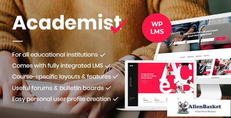 79613  Academist v1.5 - Education & Learning Management System Theme