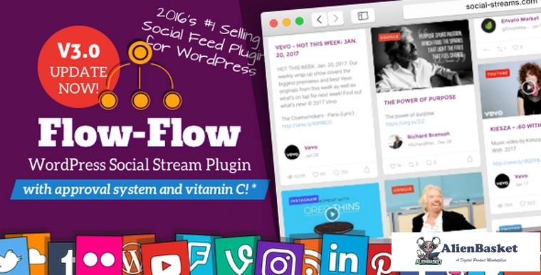 67898  Flow-Flow v3.2.3 - WordPress Social Stream Plugin