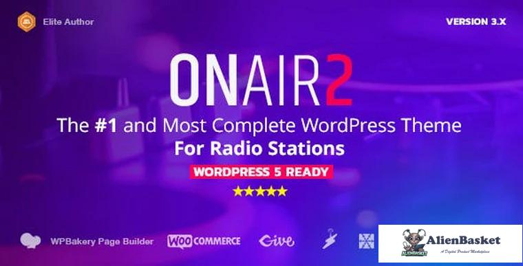 89762  Onair2 v4.0.0 - Radio Station WordPress Theme