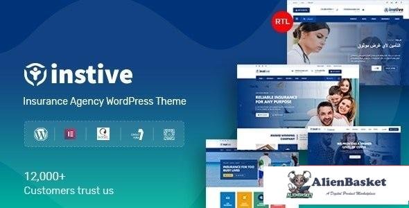 95149  Instive v1.0.7 - Insurance WordPress Theme 