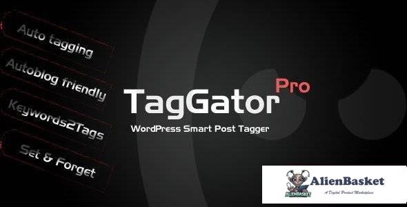 101074  TagGator Pro v2.11 - WordPress Auto Tagging Plugin 