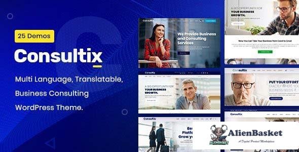 99281  Consultix v3.0.2 - Business Consulting WordPress Theme 